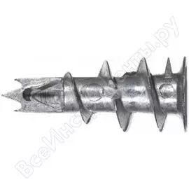 Дюбель по гипсокартону Fischer GKM МЕТАЛЛ. (100 шт.) 24556