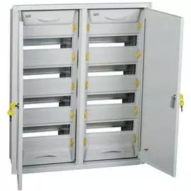 Металлический корпус iek щрв-2х48з-1 36, ip31, "universal" mkm12-v-2x48-31-z-u