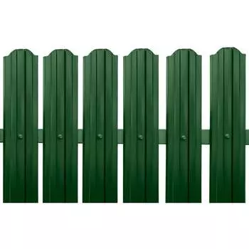 Металлический М-образный штакетник Металлика штк-1-6005