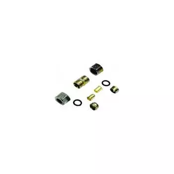 Металлический разборный фитинг для трубки ПВХ Дали-Авто DA-NP364