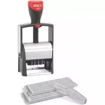 Металлический самонаборный датер Colop