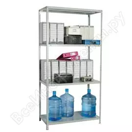Металлический стеллаж BRABIX MS-185/40/70-4 291103