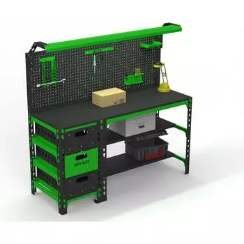 Металлический стол ООО Металекс серия SUN 750x1200x500 мм 112049