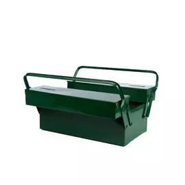 Металлический трехсекционный двухярусный ящик для инструмента ABC