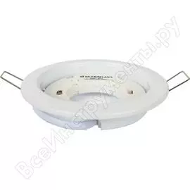 Металлический встраиваемый светильник Ultraflash GX-53-01 14055