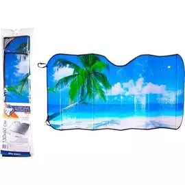 Металлизированная солнцезащитная штора Nova Bright