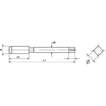 Метчик для вставки VOLKEL STI V03007
