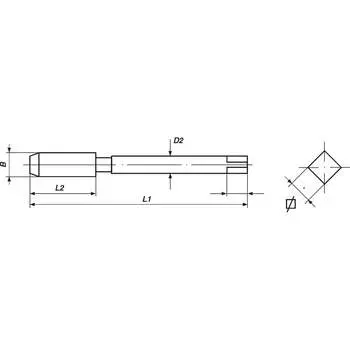 Метчик для вставки VOLKEL STI V03009