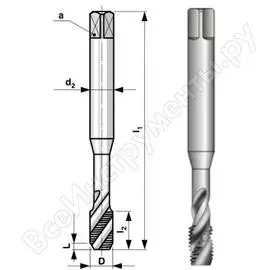 Машинный метчик Bucovice Tools