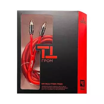 Межблочный кабель Ural sound урал тт км rca-тт5м гром УРАЛ КМ RCA-ТТ5М ГРОМ