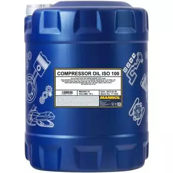 Минеральное масло для воздушных компрессоров MANNOL COMPRESSOR OIL ISO 100 1495
