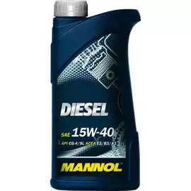Минеральное моторное масло MANNOL DIESEL 15W40 1205