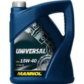 Минеральное моторное масло MANNOL UNIVERSAL 15W40 1221