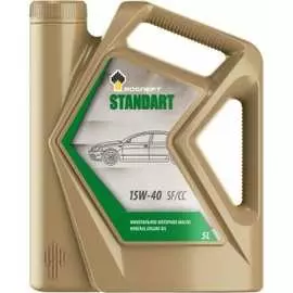 Минеральное моторное масло Роснефть Standart 15W-40 SF-CC 40815950