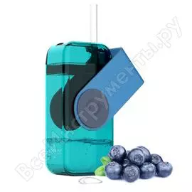 Мини-бокс для сока asobu juicy box 0.29 л, голубой jb300 blue