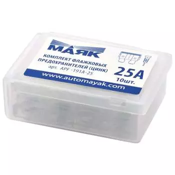 Мини флажковые предохранители Маяк APF-191A-25
