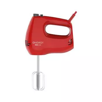 Миксер ENERGY EN-291 5 скоростей, 150 Вт, красный 106201