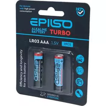 Мизинчиковые элементы питания Epilso lr03/aaa EPB-LR03-2BC-T