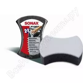 Двусторонняя многоцелевая губка Sonax