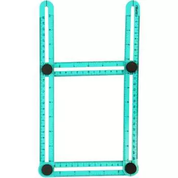 Многофункциональная копировальная пластиковая линейка Sturm 2040-02-4