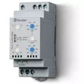 Многофункциональное реле контроля фаз для трехфазных сетей Finder 704184002030