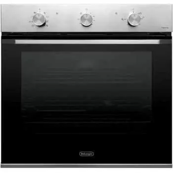 Многофункциональный электрический духовой шкаф DeLonghi nsm 7xl ppp rus, 60 см, черный, конвекция, гриль, booster, поддержка паром, телескопические направля К000000000133