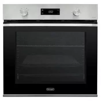 Многофункциональный электрический духовой шкаф DeLonghi nsm 11 nl rus, 60 см, черный, конвекция, гриль, booster, поддержка паром, телескопические направляющ К000000000136