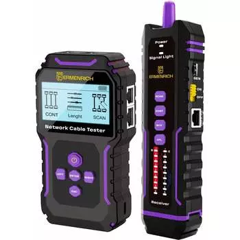 Многофункциональный кабельный тестер Ermenrich NetGeeks NP45 84554