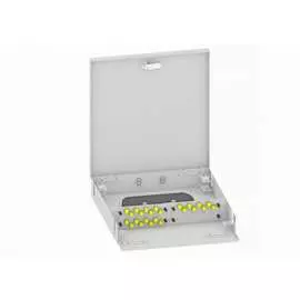 Многомодовый укомплектованный настенный оптический кросс TopLan КРН-Top-24ST/U-OM2-GY