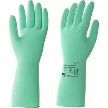 Многоразовые латексные перчатки HQ profiline 73580