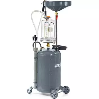 Мобильная установка для слива и откачки масла/антифриза KraftWell KRW1839.80L