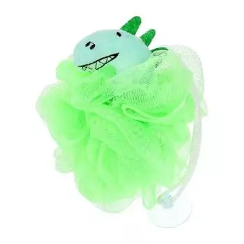 Мочалка для нежной и чувствительной кожи для бани и сауны Банные штучки Динозаврик 40379