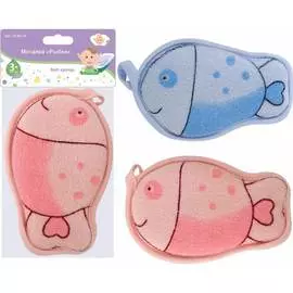 Мочалка МУЛЬТИДОМ Рыбка VL90-16