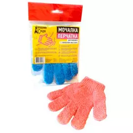 Мочалка-перчатка для пилинга Домашний Сундук