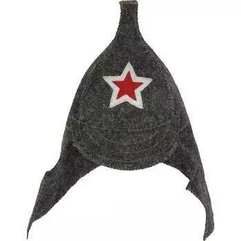 Модельная шапка Банная линия Буденовка 11-001