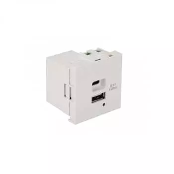 Модуль LANMASTER LAN-EZ45x45-2UCA/4.2-WH