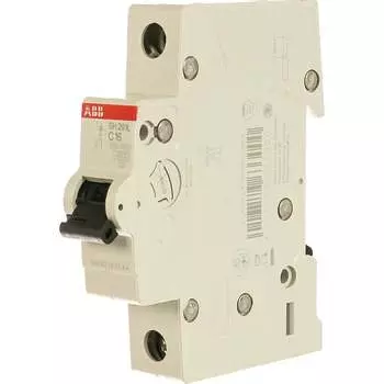 Модульный автоматический выключатель ABB SH201L 1п C 16А 4.5кА 2CDS241001R0164