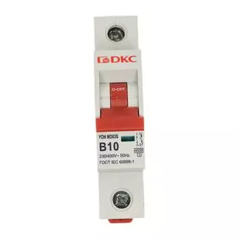 Модульный автоматический выключатель DKC YON max MD63S 1PB10 MD63S-1PB10