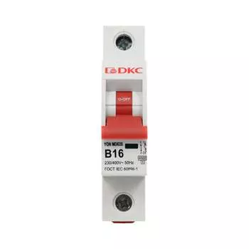 Модульный автоматический выключатель DKC YON max MD63S 1PB16 MD63S-1PB16