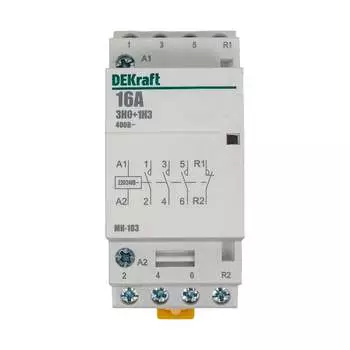 Модульный контактор DEKraft МК103 18054DEK