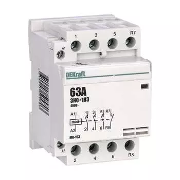 Модульный контактор DEKraft МК103 18089DEK