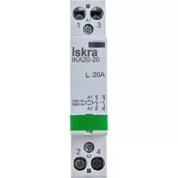 Модульный контактор iskra IKA20-20/230V УТ-00019579