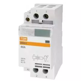 Модульный контактор TDM ELECTRIC КМ63/2-40 SQ0213-0009