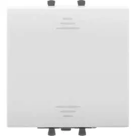 Модульный одноклавишный выключатель DKC Avanti Белое облако 4400102