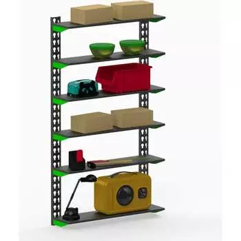 Модульный стеллаж ООО Металекс серия FLY SMFVI1509020