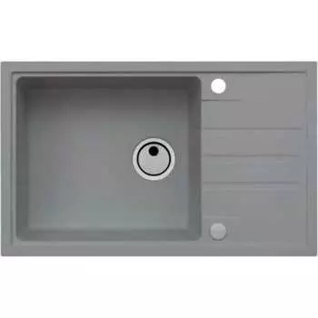 Мойка ALVEUS GRANITAL INTERMEZZO 130 CONCRETE-G81 780x480x200 1X в ком.с сифоном 1119692