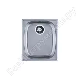 Мойка alveus basic 10 lei-90 380х440 мм, 1x в комплекте с сифоном 1102384 1082196