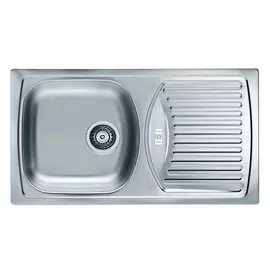 Мойка alveus basic 150 lei-90 780х435 мм, в комплекте с сифоном 1071239 1037868