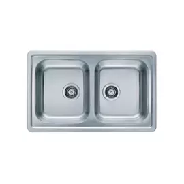 Мойка alveus elegant 40 lei-90 810х510 мм, 2x в комплекте с сифоном 1130555 1009385