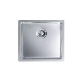 Мойка alveus quadrix 40 brs-90 500х450х200 мм, в комплекте с сифоном 1102384 1102605